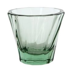 Стакан Loveramics Urban Glass 120ml Twisted Cortado Glass, цвет зелёный