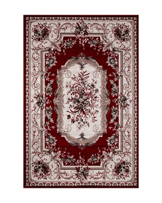 Ковер Kitroom Plus Yucatan 180x250 прямоугольный красный/кремовый 5439