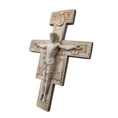 Статуэтка ZlatDecor, Распятие Христа, белый