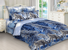 Постельное белье Mercury Home Барсы 1.5 СП Бязь 2 наволочки 50x70
