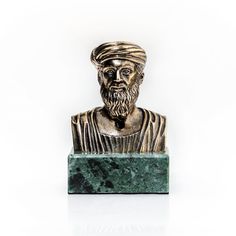 Статуэтка Пятигорская Бронза Бюст пифагор 11728