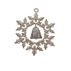 Статуэтка Пятигорская Бронза Елочная игрушка с колокольчиком 10754