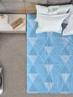 Простыня Галтекс 1,5-спальная 150х215 см. Галактика синий Galtex