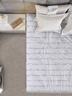 Простыня 1,5-спальная 150х215 см. Галтекс Нежность поплин Позитив светло-серый Galtex