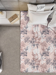 Простыня 1,5-спальная 150х215 см. Галтекс Симфония пудровый Galtex