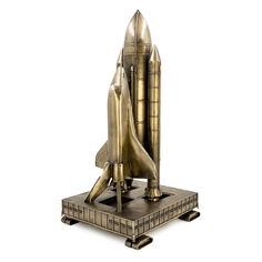 Статуэтка космического корабля Атлантис в масштабе 1/144 Пятигорская Бронза 11916