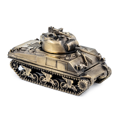 Статуэтка Танка SHERMAN M4A1 1:72 Пятигорская Бронза 96840