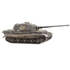 Статуэтка Танк Т-VIB Королевский тигр 1:72 Пятигорская Бронза 93205