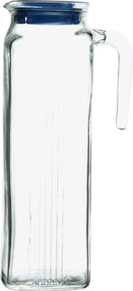 Кувшин Pasabahce с крышкой Фриго 1,3л, 125х80х270мм, стекло, прозрачный