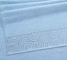Полотенце махровое Текс-Дизайн банное 70х140 Крит нежный голубой Comfort Life