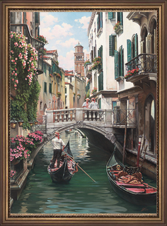 Картина для интерьера Графис Цветущая Венеция 50х70 см GRAF 20016/3