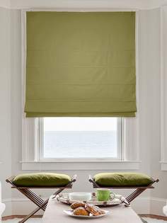 Римская штора Hosta оливковый цепочный механизм 80x160 см Эскар