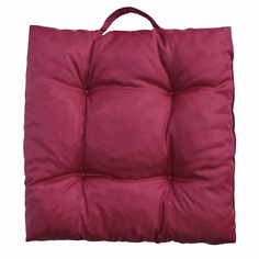 Подушка - сидушка на стул Smart Textile "Пикник" с поролоновой крошкой 40*40