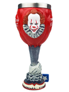 Бокал для вина клоун Пеннивайз с шариками Оно Pennywise IT 200 мл No Brand