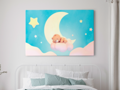 Интерьерная картина Art Debut Gallery Мишка 478-60х90, 60х90 см