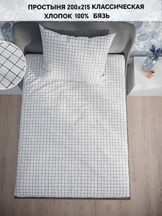 Простынь Кот Коттон "Торино" 200х215 см