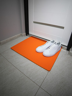 Коврик придверный CellMat ЭВА, 60х44 см, оранжевый ромб