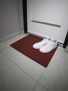 Коврик придверный CellMat ЭВА, 60х44 см, коричневая сота