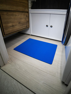 Коврик для ванной CellMat ЭВА, 60х44 см, синяя сота