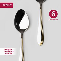 Набор ложек чайных 6 предметов Apollo Goldy GLD-56