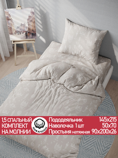 Постельное белье Сказка "Туманный альбион" 1,5-сп