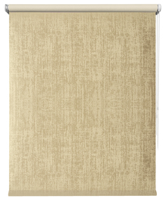 Рулонная штора блэкаут Уют Кембридж светонепроницаемый золотой 120 х 175 см