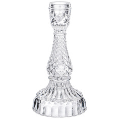 Подсвечник Lefard Diamant 9х9х18 см, стекло
