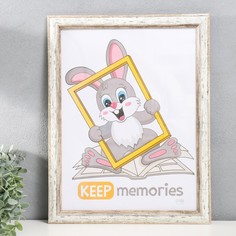 Фоторамка Keep memories Муза 30х40 см, мрамор No Brand
