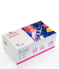 Салфетки KAINEKO SENDO двухслойные, 200 шт