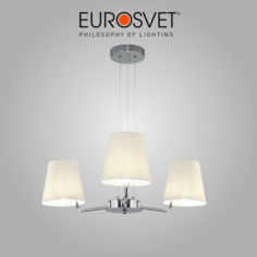 Подвесная люстра Eurosvet Amaretto 60155/3 хром E14 на три рожка