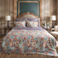 Комплект постельного белья BELLEHOME Алиссия, семейный, 100% хлопок, сатин премиум