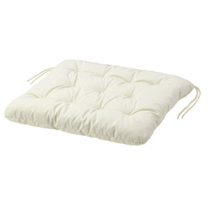 Подушка для садового стула IKEA 44x44x7 см белая