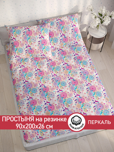 Простынь на резинке Сказка Джаз 90х200 см