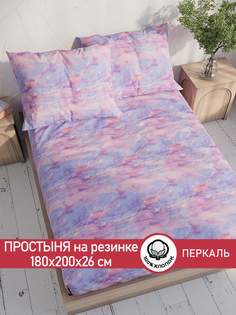 Простынь на резинке Сказка Небеса 180х200