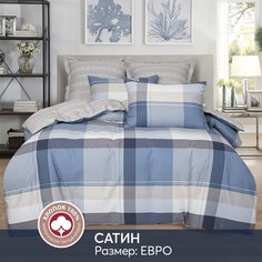 Постельное белье евро из сатина АРТПОСТЕЛЬ Элиас арт. 717