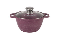 Кастрюля Kukmara 1 л красный к11tsm