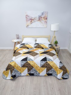 Покрывало ультрастеп Полисатин, Вселенная Текстиля, SHZY-01 240х210 см, Евро