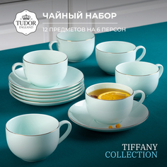 Чайный сервиз Tudor England TUB230710 12 предметов на 6 персон Tiffany Collection