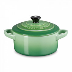 Кокотница, Bamboo Green, LE CREUSET, керамика. 200 мл, зеленый