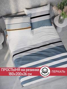 Простынь на резинке Cказка Аляска 180х200