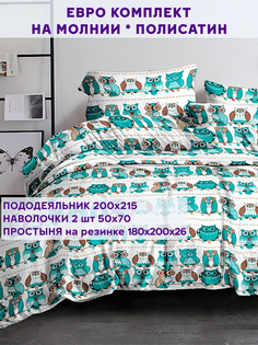 Постельное белье Simple House Owl евро