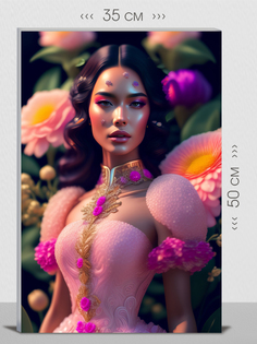 Картина FIRST CLASS IMAGES на холсте, интерьерная, 35*50 на стену