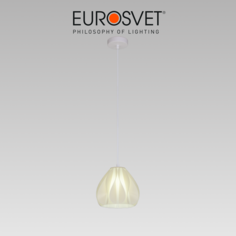 Подвесной светильник с фигурным плафоном Eurosvet Sinki 30187/1 Е14 белый