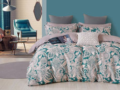 Комплект постельного белья Cleo Satin de Luxe наволочки 50х70 1.5 спальное сатин