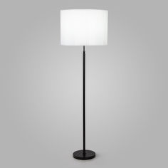 Торшер с тканевым абажуром Eurosvet Notturno 01163/1 E14 черный