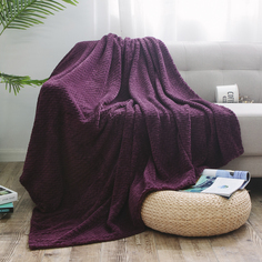 Плед Cleo Royal Plush 150х200 полуторный фиолетовый