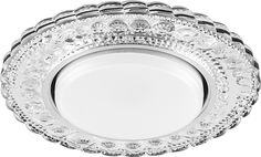 Светильник Feron 29538 GX53 CD4024 15W 4000К прозрачный хром в упаковке 2 шт с подсветкой