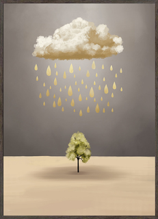 Картина Графис на стену для интерьера Облачный сон I 50х70 см GRAF 23150