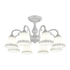 Светильник потолочный Arte Perfetto Luce 3334.1258.8.WT.SL 6хE27х40W
