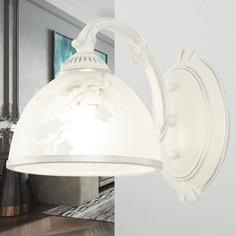 Бра Arte Perfetto Luce 3334.8490.1W.WT.SL 1хE27х40W